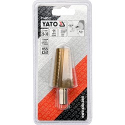 YT-44747 YATO WIERTŁO STOPNIOWE HSS STOŻKOWE TYTAN 20-30 mm