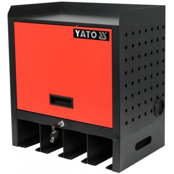 YATO METALOWA SZAFKA NA ELEKTRONARZĘDZIA NARZĘDZIA 4 GNIAZDA 480x430x280 mm YATO METALOWA SZAFKA NA ELEKTRONARZĘDZIA NARZĘDZIA 4 GNIAZDA 480x430x280 mm