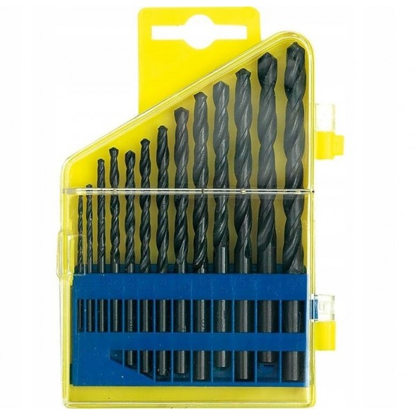 STHOR ZESTAW KOMPLET WIERTŁA STALOWE DO METALU HSS 1,5-6,5 MM / 13SZT 22130 STHOR ZESTAW KOMPLET WIERTŁA STALOWE DO METALU HSS 1,5-6,5 MM / 13SZT 22130