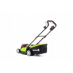 KOSIARKA AKUMULATOROWA 2x20V 4Ah ZESTAW 38cm KOSZ 45L INDUKCYJNA AM3822S