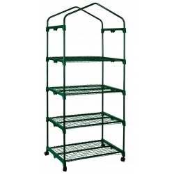 NEO MINI SZKLARNIA BALKONOWA 4 POZIOMY 69x49x160cm FOLIA PE TUNEL FOLIOWY
