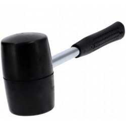 VOREL MŁOTEK GUMOWY 900 G STALOWY TRZONEK RURKA 33907 OBUCH 65 MM VOREL