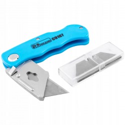 RICHMANN UNIWERSALNY MOCNY NOŻYK 150mm NA OSTRZA TRAPEZOWE + 5 OSTRZY C9107