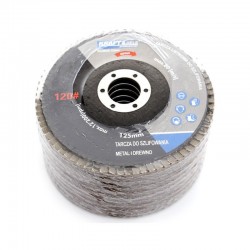 Komplet Tarcz listkowych do Metalu Drewna Kraft&Dele 10szt. 125mm P80