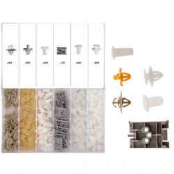 NEO ZESTAW KOMPLET SPINEK SAMOCHODOWYCH RENAULT 300 SZTUK ORGANIZER 11-951