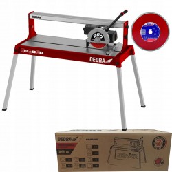 DEDRA PRZECINARKA DO GLAZURY MASZYNA DO CIĘCIA PŁYTEK 800W DO 620MM DED7815