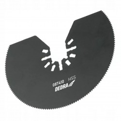 DEDRA TARCZA PÓŁOKRĄGŁA HSS METALU 80MM NARZĘDZIA WIELOFUNKCYJNEGO 08T410