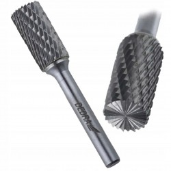 DEDRA FREZ TRZPIENIOWY WALCOWY Z ZĘBAMI B12X25MM TRZPIEŃ 6MM DEDRA 07F612