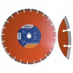 DEDRA TARCZA DIAMENT LASER DO ZBROJONY BETON KAMIEŃ 350x25,4MM DEDRA H1173