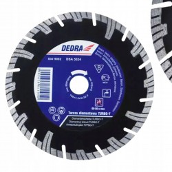 DEDRA TARCZA DIAMENTOWA DO ZBROJONY BETON KAMIEŃ TURBO-T 150x22,2MM H1194