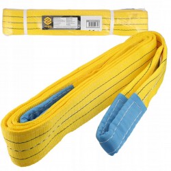 VOREL ZAWIESIE PASOWE TEKSTYLNE PAS 3T 4M 90MM DWUWARSTWOWE PĘTLOWE 82281