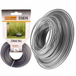 ŻYŁKA DO KOSY 2 SKŁADNIKI 15M C3674 3,0MM RICHMANN
