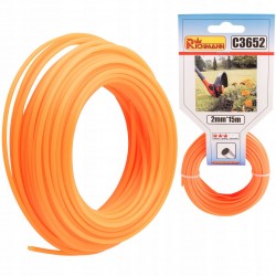 ŻYŁKA DO KOSIARKI OKRĄGŁA 2MM/15M RICHMANN C3652