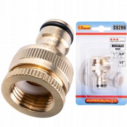 PRZYŁĄCZE DO KRANU 1/2'' - 3/4'' MOSIĄDZ RICHMANN