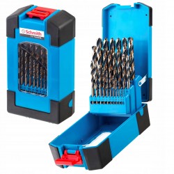 KOMPLET WIERTEŁ DO METALU HSS PRO 25 SZT SCHMITH
