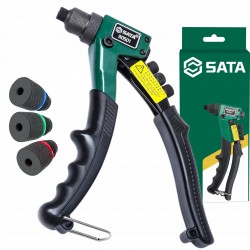 SATA NITOWNICA RĘCZNA PROFI STALOWA ST90501SC 8'' 200mm 2,4 - 4,8mm +4 NITY