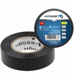 HOEGERT HT1P281 TAŚMA IZOLACYJNA PVC, CZARNA