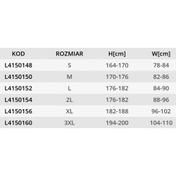 LAHTI PRO KOMBINEZON UNIWERSALNY OCHRONNY ROBOCZY BHP L41501 roz. S/48