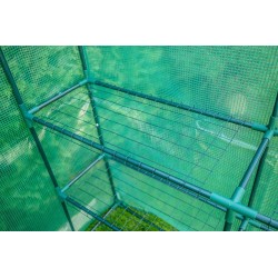 NEO SZKLARNIA FOLIOWA TUNEL 195x143x143cm OGRODOWA METALOWA KONSTRUKCJA