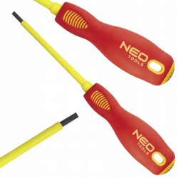 NEO TOOLS Wkrętak płaski 1000V, 3.0 x 100 mm, SvCm