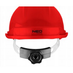 NEO HEŁM KASK BHP BUDOWLANY ROBOCZY OCHRONNY CZERW