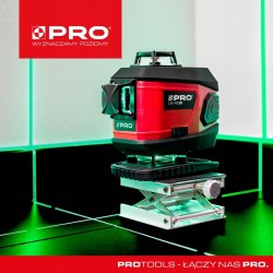LASER PRO ZIELONY 4D AUTOMATYCZNY 4x360 30M STATYW