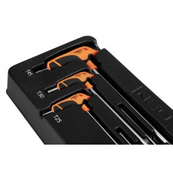 NEO ZESTAW KLUCZY KLUCZE TORX TYP T 6 SZTUK WKŁAD DO SZAFKI SZUFLADY 84-264