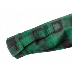 NEO KOSZULA FLANELOWA ROBOCZA zielona 81-546-3XL