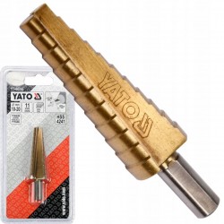 YATO WIERTŁO STOPNIOWE HSS STOŻKOWE 10-20mm