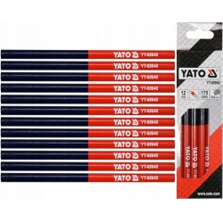 YATO OŁÓWEK STOLARSKI TECHNICZNY OŁÓWKI 12SZT