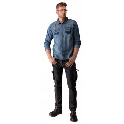 NEO SPODNIE ROBOCZE JEANS DENIM DO PASA WZMOCNIONE BAWEŁNA 81-229 M/50