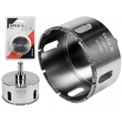 YT-60433 YATO WIERTŁO DIAMENTOWE DO GRESU OTWORNICA 68 mm CERAMIKA
