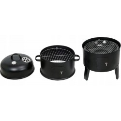 WĘDZARNIA OGRODOWA STALOWA WĘDZARKA GRILL 37 cm