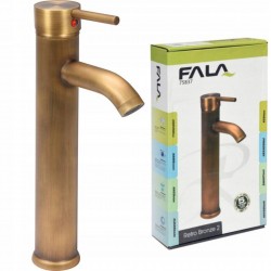 BATERIA UMYWALKOWA WYSOKA BRĄZ RETRO BRONZE 2 FALA 75837