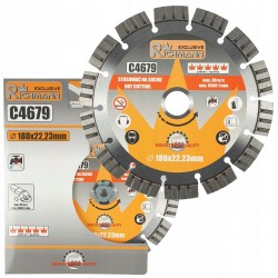 C4679 RICHMANN TARCZA DIAMENTOWA DO CIĘCIA CEGŁY BETONU ZBROJONEGO 180 MM