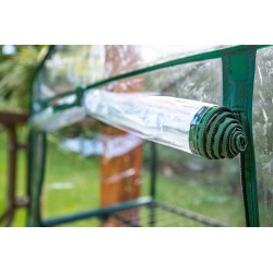 NEO TUNEL FOLIOWY FOLIA SZKLARNIA OGRODOWA BALKONOWA 69x49x95cm METALOWA