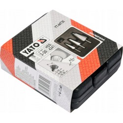 YATO WIERTŁO BEZSTOPNIOWE STOŻKOWE 3-30MM ZESTAW WIERTEŁ STOŻKOWYCH YT44730