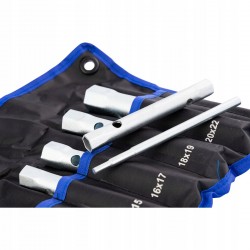 RICHMANN ZESTAW DWUSTRONNE KLUCZE RURKOWE 6-22MM 8 ELEMENTÓW PŁACHTA C6060