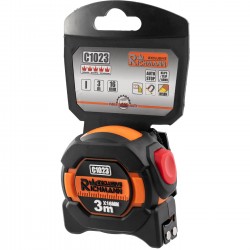 RICHMANN MIARA ZWIJANA 3M/16MM AUTOSTOP DWUSTRONNA PODZIAŁKA KLASA I C1023