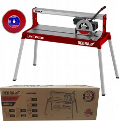 DEDRA PRZECINARKA DO GLAZURY MASZYNA DO CIĘCIA PŁYTEK 800W DO 620MM DED7815