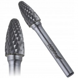 DEDRA FREZ TRZPIENIOWY PŁOMIENIOWY H8X20MM TRZPIEŃ 6MM METALU DEDRA 07F670