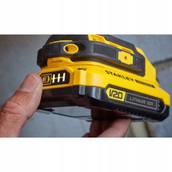 STANLEY WIERTARKO WKRĘTARKA UDAROWA 18V 2x2Ah AKUMULATOROWA V20 FATMAX