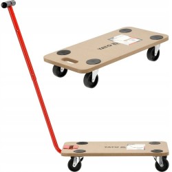 YATO WÓZEK PLATFORMOWY PLATFORMA TRANSPORTOWA 575x300mm 200 KG YT-37422