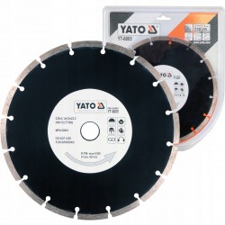 YATO TARCZA DIAMENTOWA DO CIĘCIA BETONU CEGŁY KAMIENIA SUCHO 230mm YT-6005