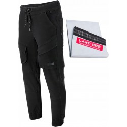 LAHTI PRO SPODNIE ROBOCZE JOGGERY BAWEŁNIANE MĘSKIE CZARNE BHP L40536 XXXL