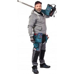 LAHTI PRO SPODNIE ROBOCZE MONTERSKIE DO PASA OCHRONNE BHP L40502 ROZ. S