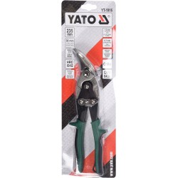 YATO NOŻYCE DO CIĘCIA BLACHY PRAWE, 235MM ZE STALI CRMO HARTOWANE YT-1916