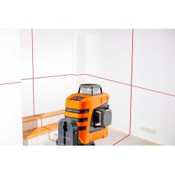 NEO LASER PŁASZCZYZNOWY POZIOMICA 360° 15m 3D ETUI