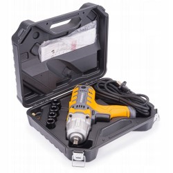 ELEKTRYCZNY KLUCZ UDAROWY 2100W 1/2 800Nm 4 NASADKI + WALIZKA TRANSPORTOWA