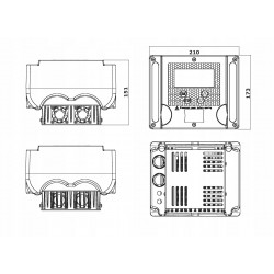 IBO IVR-03-030T INWERTER DO POMPY 0,37-2,2kW 400V